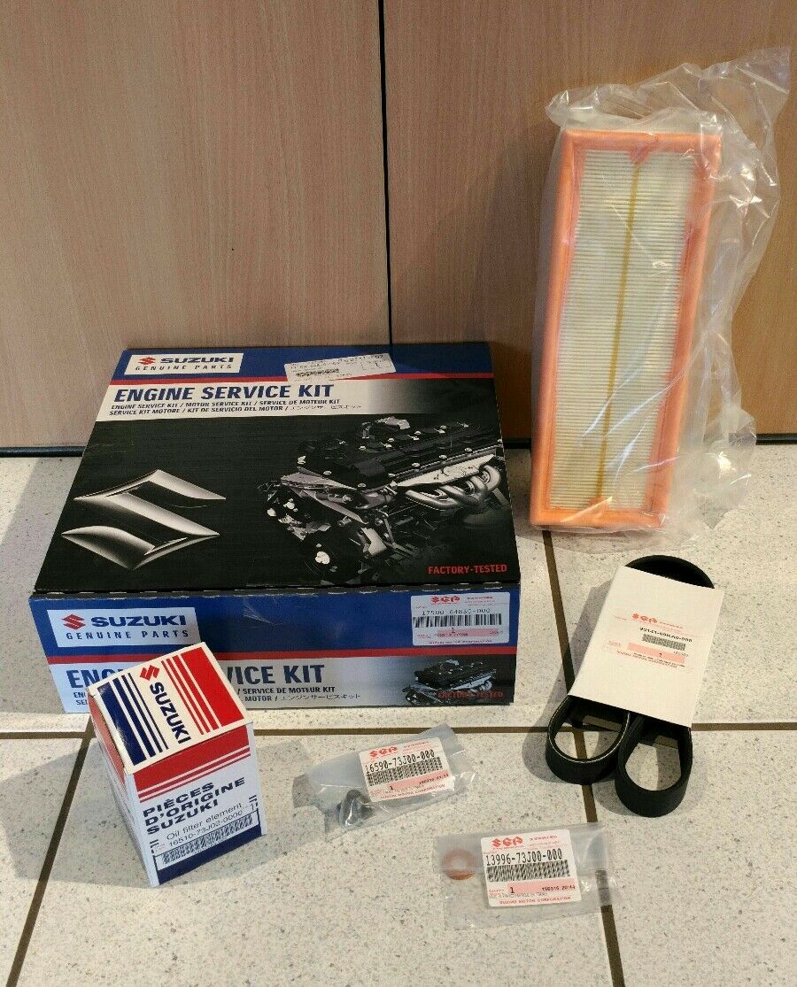 Genuine Suzuki SX4 1.6 DIESEL Service Kit Engine Maintenance PLUG FILTERS BELT