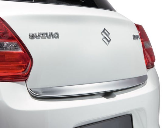 NEW Suzuki SWIFT 2017-ON Rear Tailgate Hatch Moulding Trim CHROME SILVER 990E0-53R22