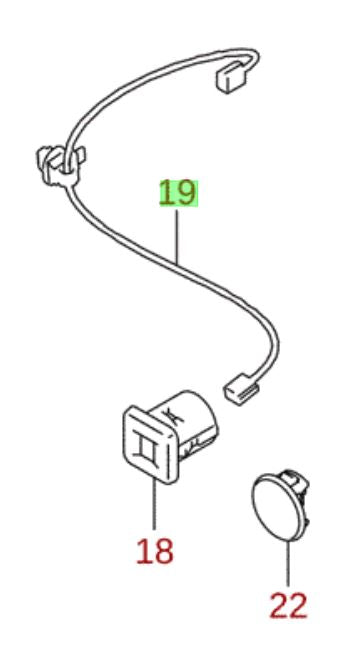 NEW Genuine Suzuki VITARA USB to Stereo Wire Cable 39106-54P00