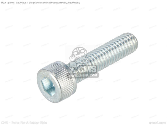 1x NEW Genuine Suzuki Bolt 07130-0625A Multiple fitments