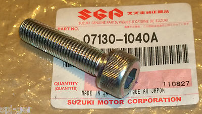 1x NEW Genuine Suzuki Bolt 07130-1040A Multiple fitments