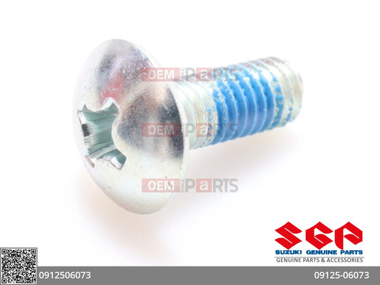 1x NEW Genuine Suzuki SCREW BOLT Multiple uses 09125-06073