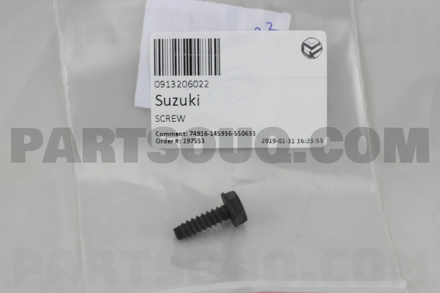 NEW Genuine Suzuki BOLT Various placements 09132-06022