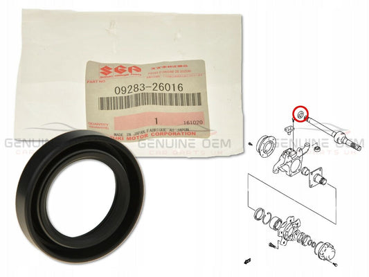 NEW Genuine Suzuki Jimny Front HALF SHAFT Seal Swivel joint hub 09283-26016
