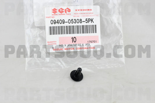 NEW Genuine Suzuki SEAL CLIP Various placements 09409-05308-5PK