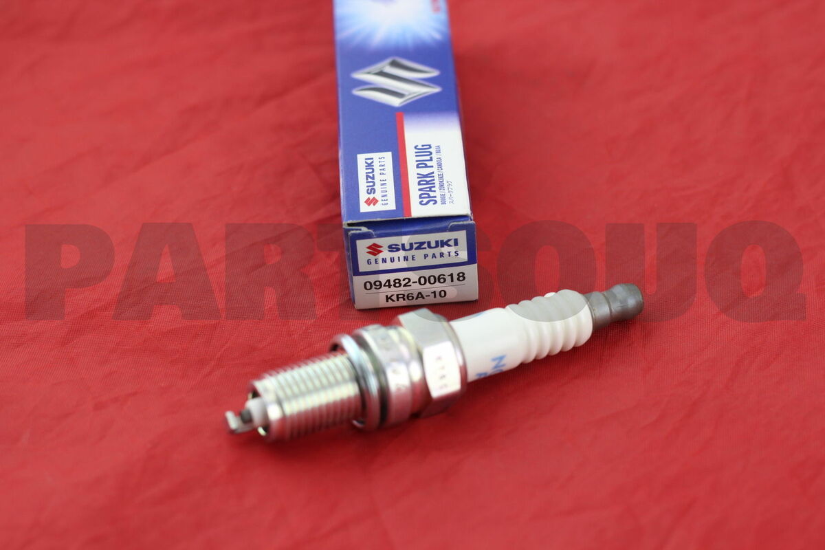 4x NEW Genuine Suzuki Denso JIMNY 2019-On Spark Plug Iridium KR6A-10 09482-00618