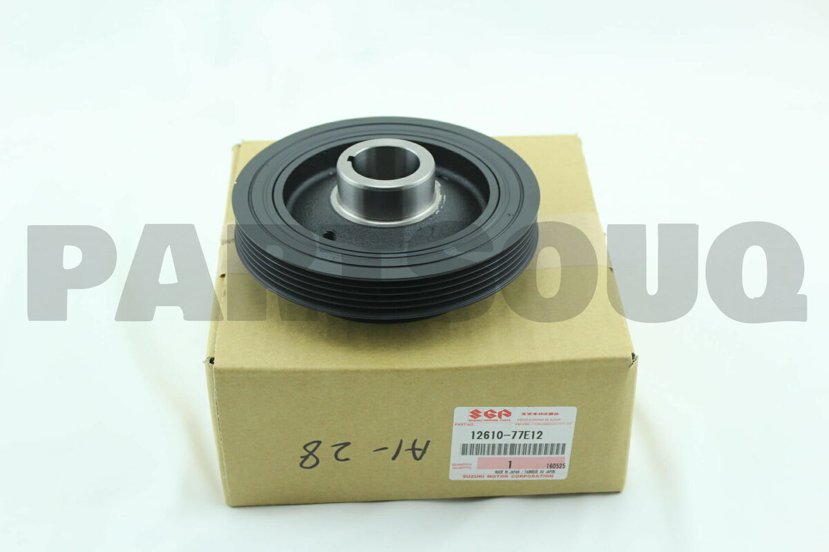 NEW Genuine Suzuki Grand Vitara GV 2000-2006 2.0 Crankshaft Crank Pulley Aux 12610-77E12