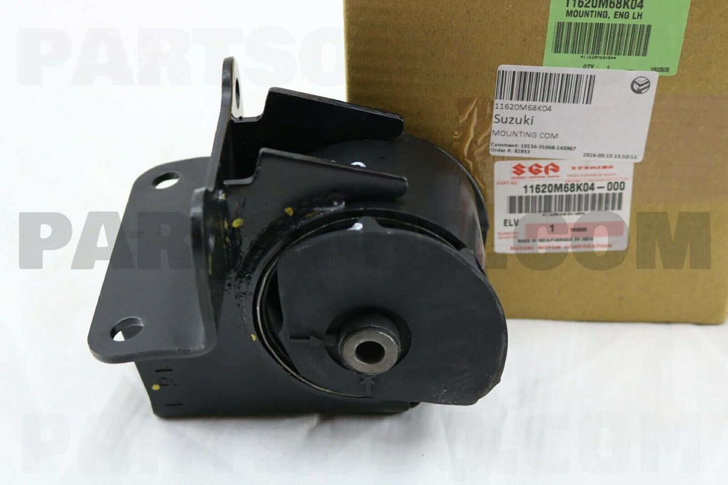 NEW Genuine Suzuki ALTO 2009-14 ENGINE MOUNT MOUNTING Left Side Manual TYPE 2 11620M68K04