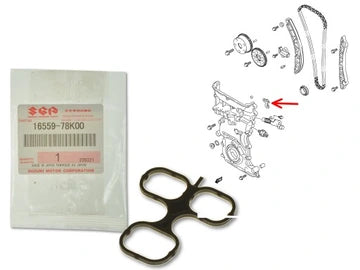 NEW Genuine Suzuki GRAND VITARA 2.4 Oil Gallery Gasket 16559-78K00