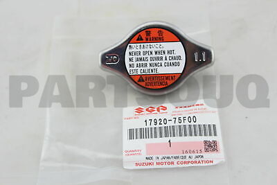 NEW Genuine Suzuki VITARA SWIFT 2005-2011 Radiator Cap 17920-75F00
