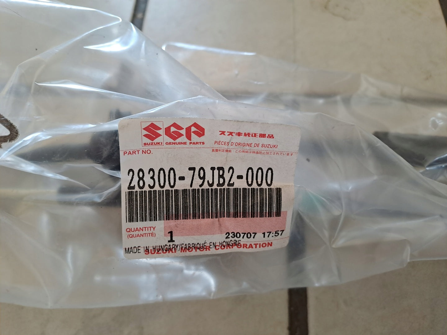 NEW Genuine Suzuki SX4 Gear Cables 1.6 1.9 2.0 DIESEL 5&6 SPEED MANUAL 28300-79JB2