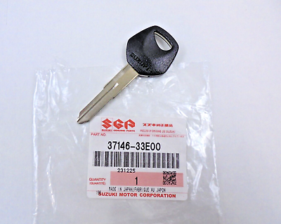 NEW Genuine Suzuki Motorcycle KEY BLANK 37146-33E00 – Sims Suzuki Parts
