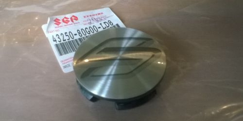1x NEW Genuine Suzuki IGNIS SPORT Alloy Wheel Centre Cap Silver 43250-80G00-LD8