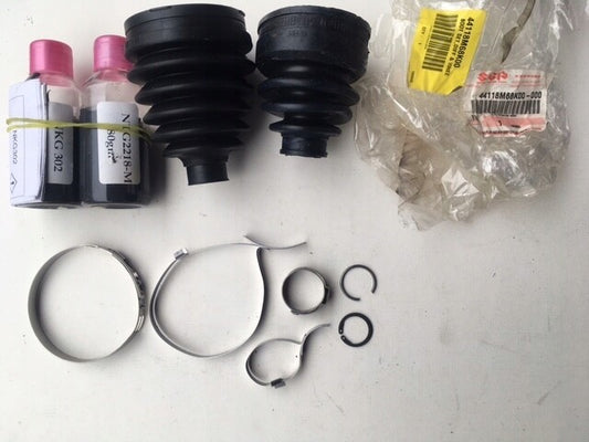 NEW Genuine Suzuki ALTO 2009-14 Front Driveshaft INNER & OUTER CV BOOT Set 44118M68K00