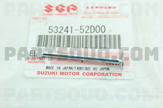 1X NEW Genuine Suzuki REAR Wheel Drum Brake Hold Down Pin 53241-52D00