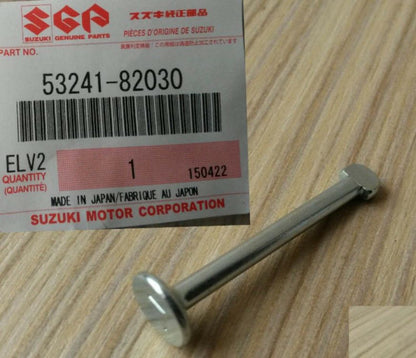 NEW Genuine Suzuki REAR Wheel Drum Brake Hold Down Pin and Spring