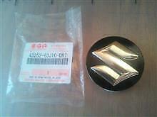 1x NEW Genuine Suzuki SWACE CENTRE CAP Black/Chrome 16" T4260-34215