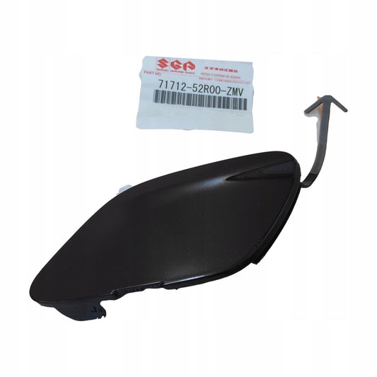 NEW Genuine Suzuki SWIFT 2017 ON Tow Eye Cover Clip Cap PAINTED Black 71712-52R00-ZMV