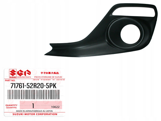 NEW Genuine Suzuki SWIFT 2017-On Left Front Bumper COVER Bezel Trim 71761-52R20-5PK