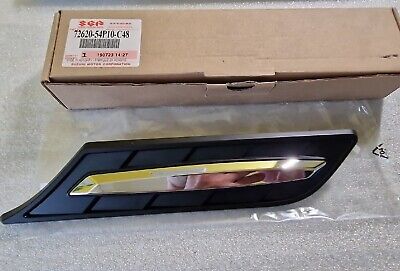 NEW Genuine Suzuki VITARA Side Wing Grill Grille Trim CHROME Left 72620-54P10-C48