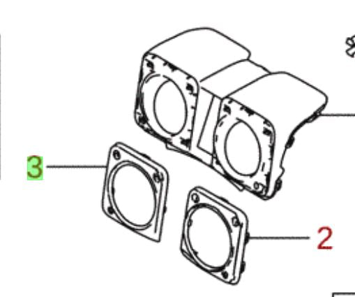 NEW Genuine Suzuki 2019 JIMNY Clocks Facia Trim Surround LEFT 73313-77R00-W9K