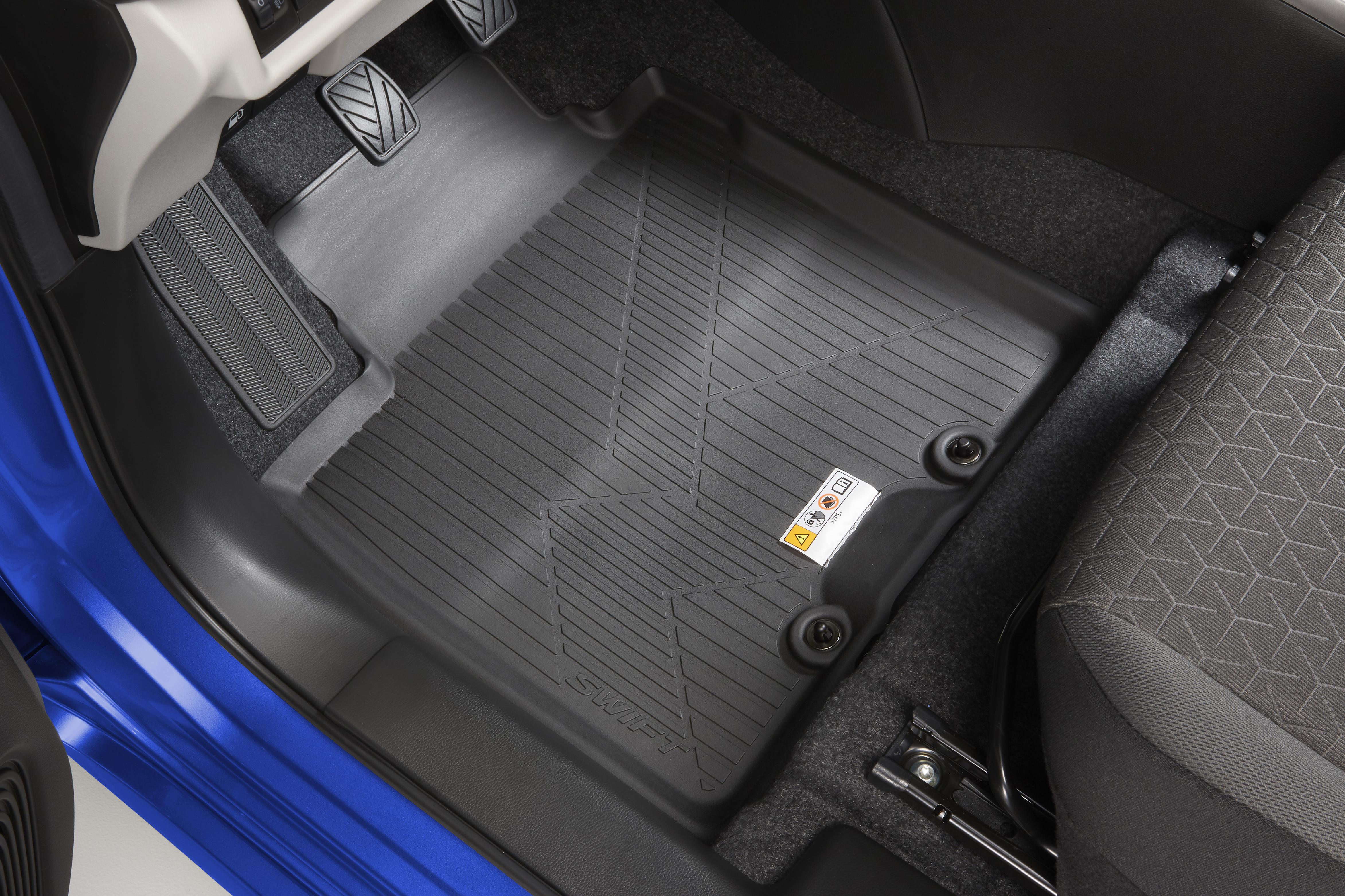 NEW Genuine Suzuki SWIFT 2024-On 4x All Weather Rubber Mat Mats Set 75 ...
