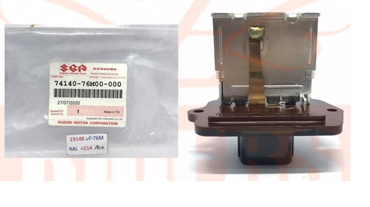 NEW Genuine Suzuki CELERIO BLOWER FAN MOTOR RESISTOR RELAY 74140-76M00