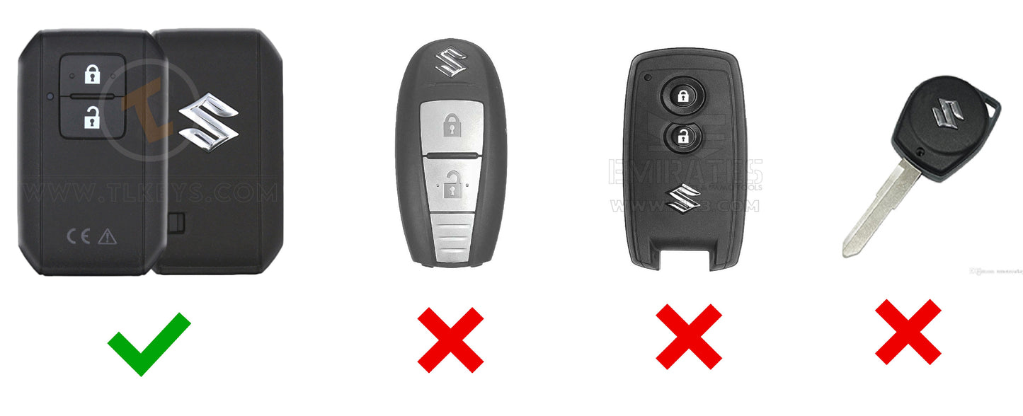 NEW Genuine Suzuki Glow in the Dark Key Cover Protector Silicone Blue 99000-79N12-378