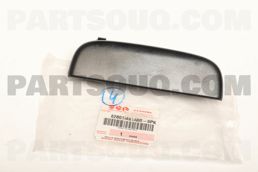 NEW Genuine Suzuki ALTO 2000-2006 Door Handle Black Front Right 82801M81A60-5PK