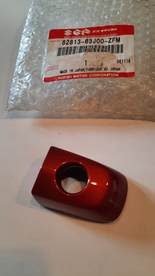 NEW Genuine Suzuki GV Left Door Handle Lock Cover Red 82813-63J00-Z9T