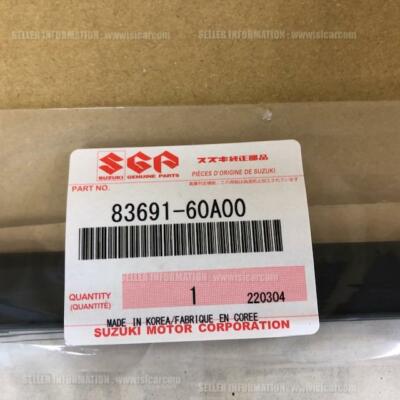 Genuine Suzuki JIMNY Front WINDOW CHANNEL & RUBBERS 83610-60B00 2x 83691-60A00