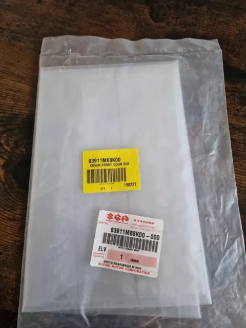 4x NEW Genuine Suzuki VITARA INNER DOOR Clear Cover Curtain Seal