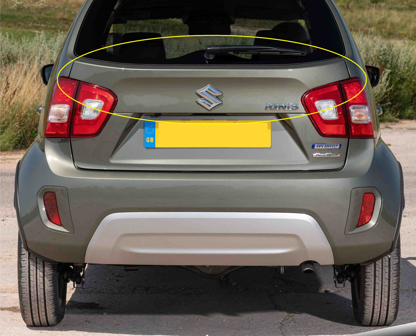 NEW Genuine Suzuki IGNIS 2015-On Rear Tailgate Panel Trim PAINTED Khaki 83940-62R12-D05