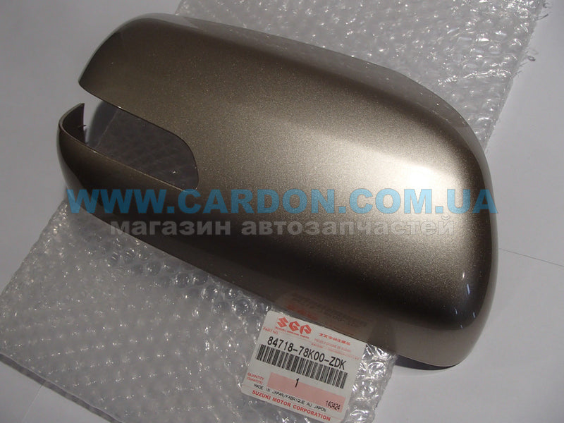 NEW Suzuki GRAND VITARA Wing Mirror Cover RIGHT w/ INDICATOR 84718-78K00-ZDK Gold