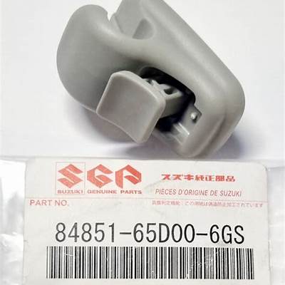NEW Genuine Suzuki Sunvisor CLIP 84851-65D00-6GS