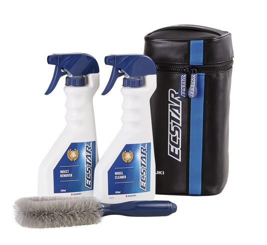 NEW Genuine Suzuki Ecstar Exterior Care Kit Wheel Cleaner Brush 990F0-ECCKE