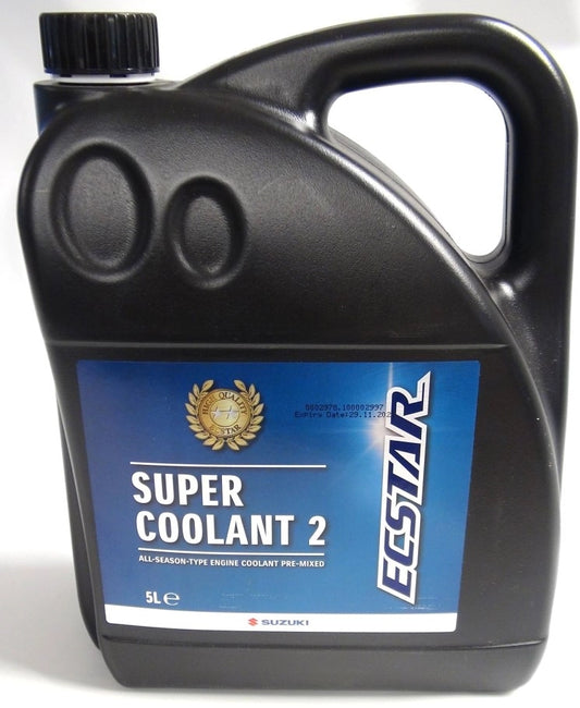 NEW Genuine Suzuki CAR ANTIFREEZE SUPER COOLANT 2 Pre-mixed 5L 990F0-ECSC2-005