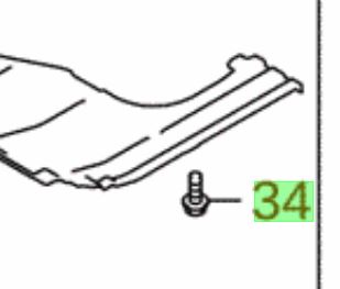 1x NEW Genuine Suzuki SCREW BOLT 03241-0516D