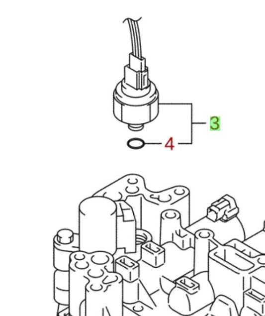 NEW Genuine Suzuki S-Cross 1.6 AUTO CVT Box Pressure Sensor 26540-82KN0