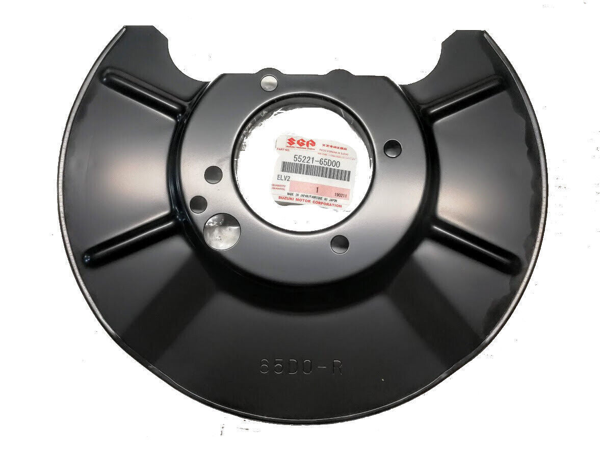 2x NEW Genuine Suzuki GRAND VITARA Front Brake Disc Back Backing Plates 55221-65D00 55222