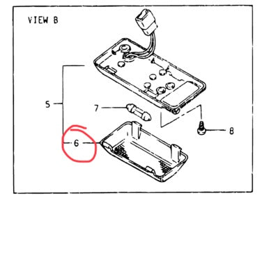 NEW Genuine Suzuki CARRY VAN 1.0 Interior Courtesy Light Lens Cover 36212-85020