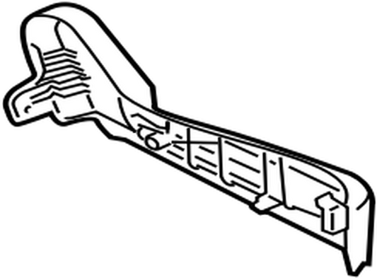 NEW Genuine Suzuki SWIFT 2011-16 LEFT Seat Side Trim 85721-68L00-5PK