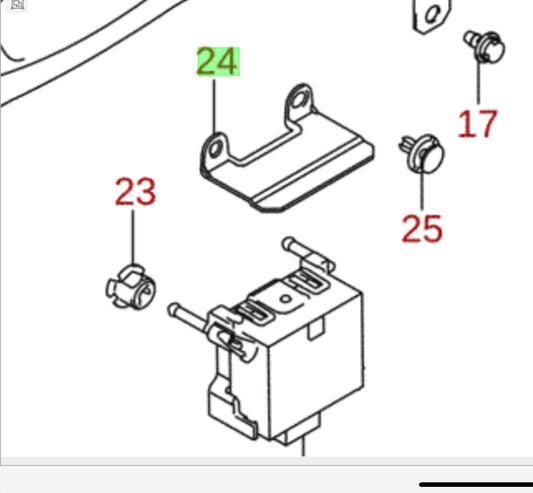 NEW Genuine Suzuki SWIFT Upper RADAR SENSOR Bracket 33956-52R00