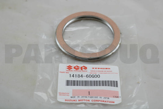 NEW Genuine Suzuki VITARA 1.0 Exhaust Front Pipe GASKET 14184-60G00