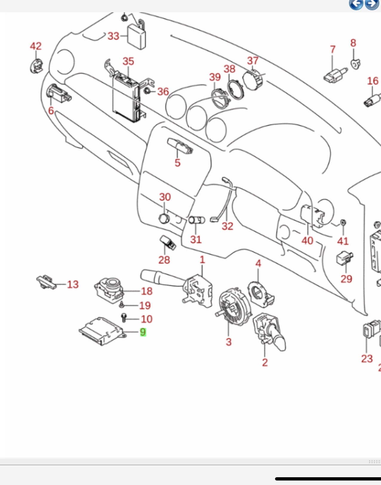 NEW Genuine Suzuki VITARA Airbag Control Module 38910-86R10