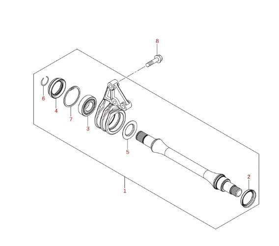 NEW Genuine Suzuki SWIFT 1.2 2011-2016 Gearbox Intermediate Shaft Parts (not full shaft)