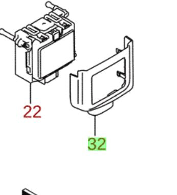 NEW Genuine Suzuki SWIFT SPORT 2017-On RADAR BRAKE SENSOR Cover 33947-81S00