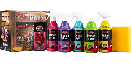 NEW CarPlan Demon Shine 7 Piece Car Cleaning Valet Kit SNOW FOAM