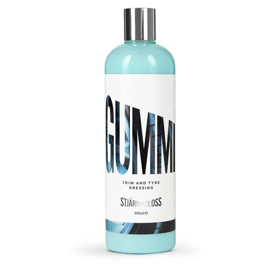 NEW Stjarnagloss GUMMI 500ml Trim and Tyre Dressing