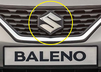 NEW Genuine Suzuki BALENO Front Upper Grill Grille RADAR BADGE 71743M68P00-DB7